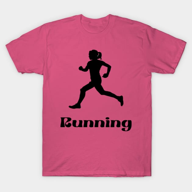 Women Running for Fitness T-Shirt by Bharat Parv